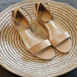 ALDO wedge sandals with ankle strap